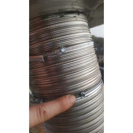 klemband tbv koppelstuk flex-flex 60-215mm | 123rookkanaal