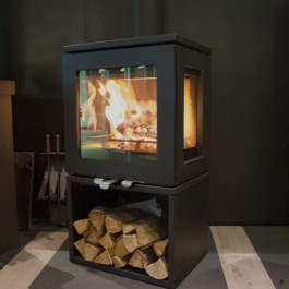 Charlton & Jenrick Purevision LPV5 depot houtkachel | 123rookkanaal