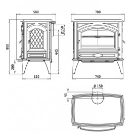 Dovre 760WD | 123rookkanaal