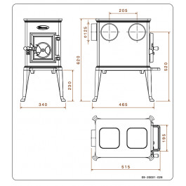 Dovre 100CBS/B | 123rookkanaal