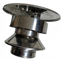 DINAK DW pellet trekkap dubbelwandig rookkanaal Ø80mm | 123rookkanaal
