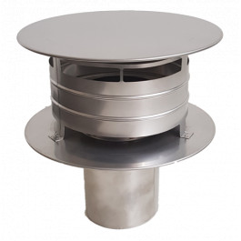 RVS pelletpijp enkelwandig trekkap Ø80mm | 123rookkanaal