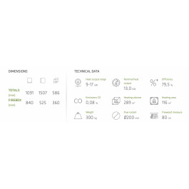 Lacunza ITACA 100 ECO | 123rookkanaal