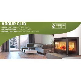 Lacunza ADOUR 700 CLID (3-zijdig glaszicht) | 123rookkanaal