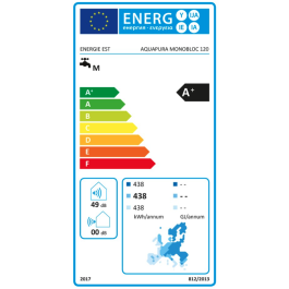 Warmtepompboiler Aquapura 120 liter | 123rookkanaal
