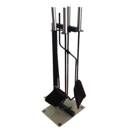 5-delige moderne haardset Termatech