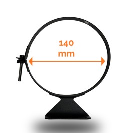 DINAK DW Black pellet muurbeugel star dubbelwandig rookkanaal Ø80mm | 123rookkanaal