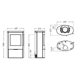TermaTech TT80RLS Speksteen | 123rookkanaal