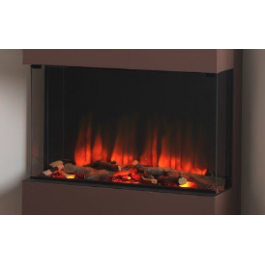 Charlton & Jenrick Polaris 840mm Elektrische Haard driezijdig | 123rookkanaal