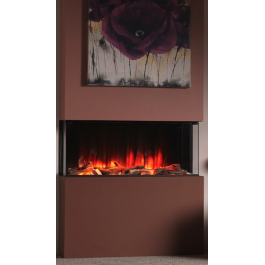 Charlton & Jenrick Polaris 1000mm Elektrische Haard driezijdig | 123rookkanaal