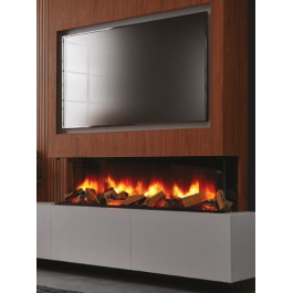 Charlton & Jenrick Polaris 1600mm Elektrische Haard Driezijdig | 123rookkanaal