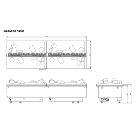 Dimplex Opti-myst Cassette 1000 Retail elektrische haard | 123rookkanaal