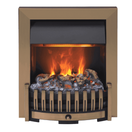Dimplex Danville Brass Antique elektrische haard | 123rookkanaal