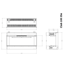 Element4 Club 100 E 3-zijdig | 123rookkanaal