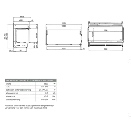 Faber e-MatriX 1050/400 I Front | 123rookkanaal
