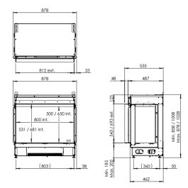 Faber e-MatriX Mood 800/500 I Front | 123rookkanaal