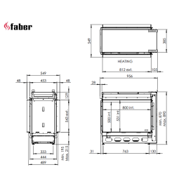 Faber e-MatriX Mood 800/500 ST | 123rookkanaal