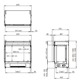 Faber e-MatriX Mood 800/650 I Front | 123rookkanaal