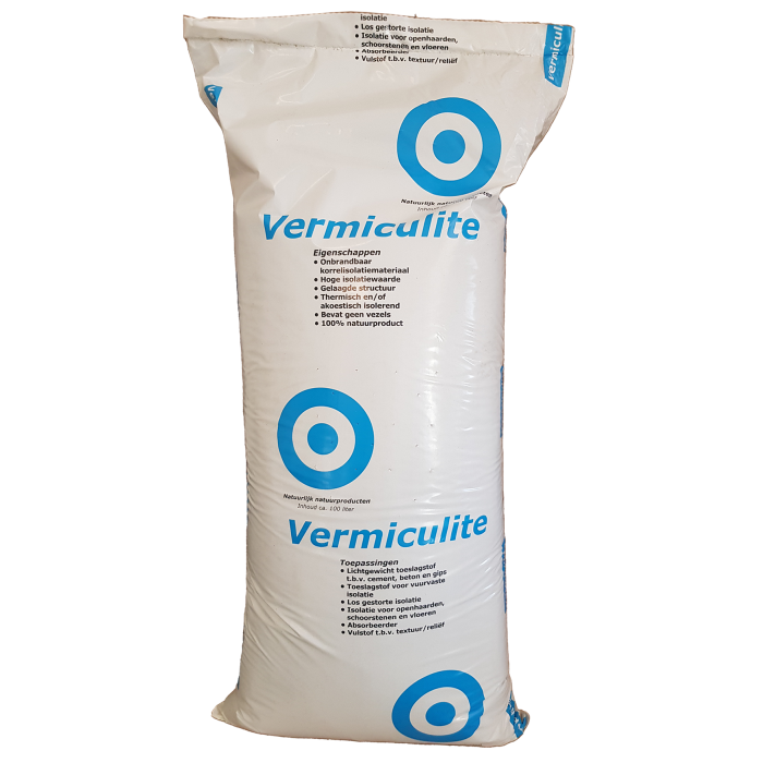 Vermiculite korrels zak 100lt nr.1 (fijn) | 123rookkanaal