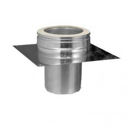 DINAK DW vertrekplaat + verloop EW-DW Ø130mm | 123rookkanaal