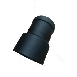 verloop 80/100 (F/M) pelletkachel | 123rookkanaal