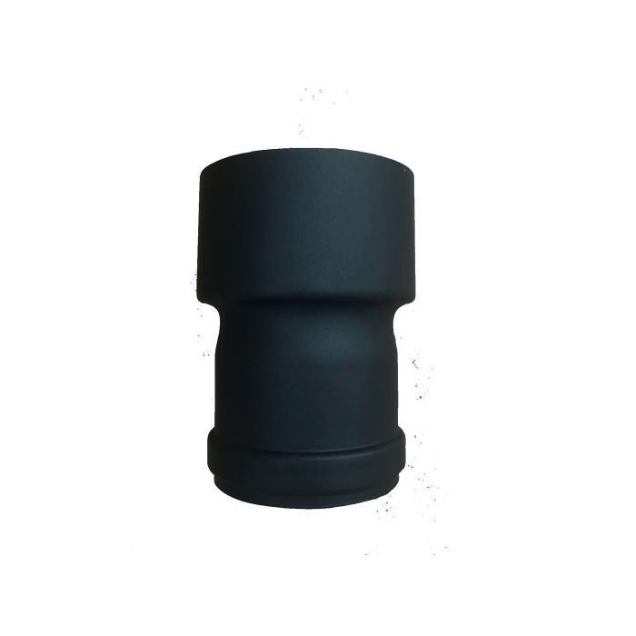 verloop 80/100 (F/M) pelletkachel | 123rookkanaal