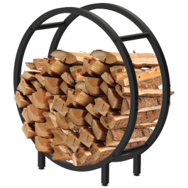 Haardhoutopslag - Design Houtrek - 62x60x20cm | 123rookkanaal