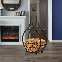 Haardhoutopslag - Design Houtrek - 78x54x19cm | 123rookkanaal
