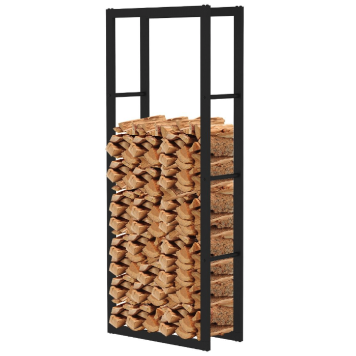 Haardhoutopslag - Design Houtrek - 100x40x25cm | 123rookkanaal
