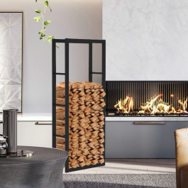 Haardhoutopslag - Design Houtrek - 100x40x25cm | 123rookkanaal