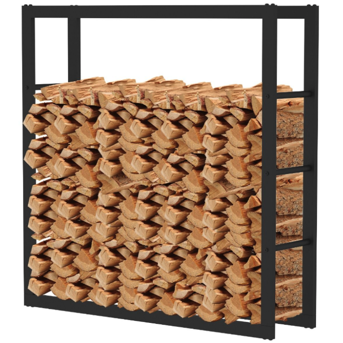 Haardhoutopslag - Design Houtrek - 100x100x25cm | 123rookkanaal