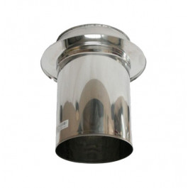 DINAK DW Verloop enkelwandig naar dubbelwandig Ø150mm | 123rookkanaal