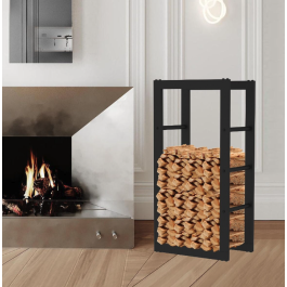 Haardhoutopslag - Design Houtrek - 80x40x25cm. | 123rookkanaal