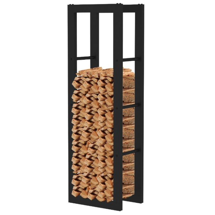 Haardhoutopslag - Design Houtrek - 125x40x25cm. | 123rookkanaal
