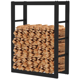Haardhoutopslag - Design Houtrek - 80x60x25cm.