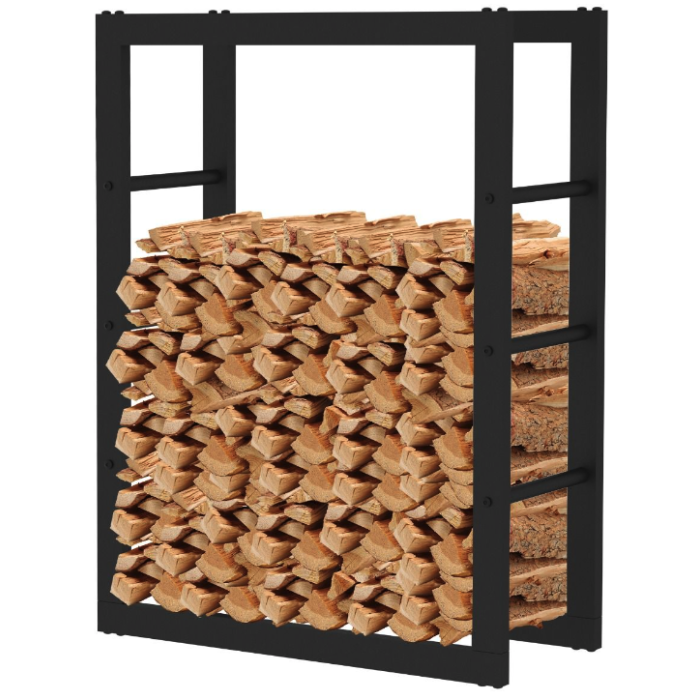 Haardhoutopslag - Design Houtrek - 80x60x25cm. | 123rookkanaal