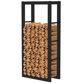 Haardhoutopslag - Design Houtrek - 125x60x25cm.