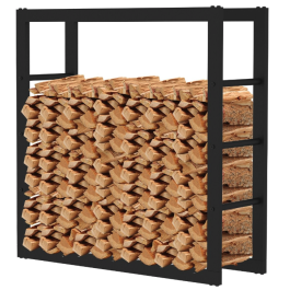 Haardhoutopslag - Design Houtrek - 80x80x25cm. | 123rookkanaal