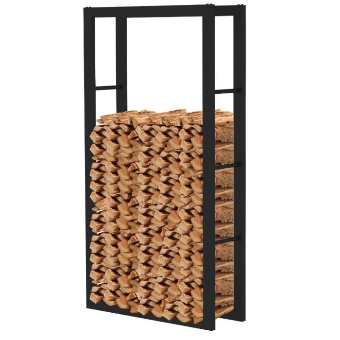 Haardhoutopslag - Design Houtrek - 150x80x25cm. | 123rookkanaal