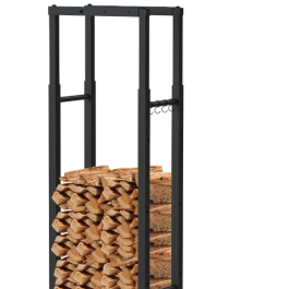 Haardhoutopslag - Design Houtrek - 65x150x25cm - Verstelbaar.