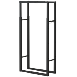 Haardhoutopslag - Design Houtrek - 65x150x25cm - Verstelbaar. | 123rookkanaal