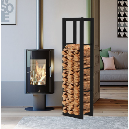 Haardhoutopslag - Design Houtrek - 150x40x25cm. | 123rookkanaal