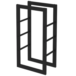 Haardhoutopslag - Design Houtrek - 80x40x25cm. | 123rookkanaal