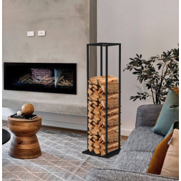 Haardhoutopslag - Design Houtrek - 115x33x33cm. | 123rookkanaal