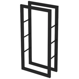 Haardhoutopslag - Design Houtrek - 125x60x25cm. | 123rookkanaal