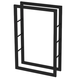 Haardhoutopslag - Design Houtrek - 125x80x25cm. | 123rookkanaal
