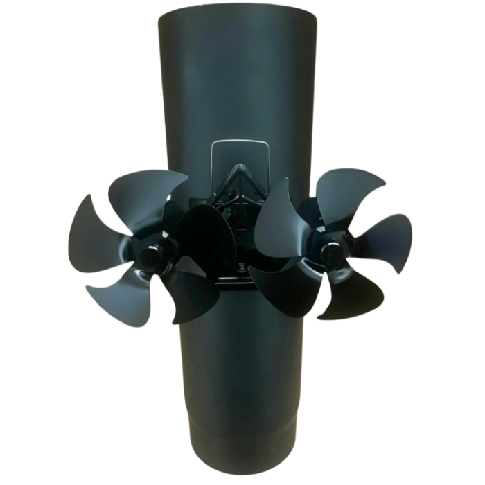Kachelventilator T-8103 dualPower magnetisch | 123rookkanaal