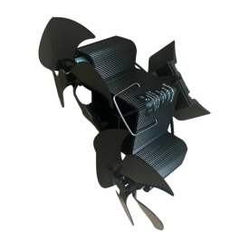 Kachelventilator T-8103 dualPower magnetisch | 123rookkanaal
