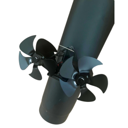 Kachelventilator T-8103 dualPower magnetisch | 123rookkanaal