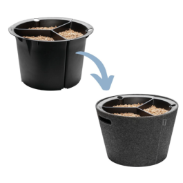 Aduro Mandenset voor pellets, vilt